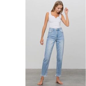 Insane Gene Feel The Breeze High-Rise Girlfriend Jeans